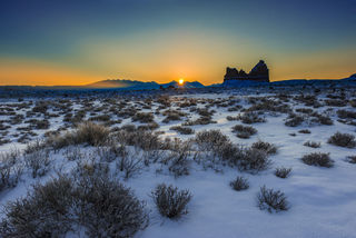 Sunrise near Courthouse print