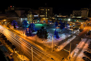 Winter Town Square