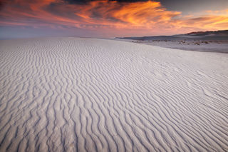 Sunset over Dunes print
