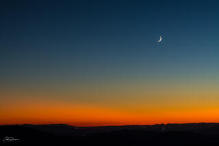 Moon and Dusk