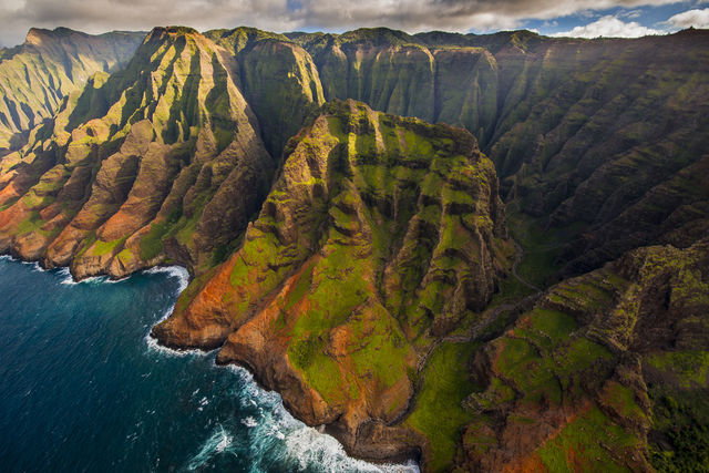 Colors of Na Pali print