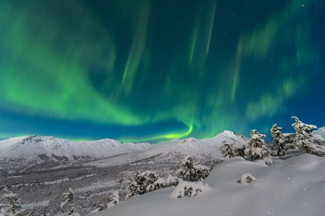 Front Range Aurora print