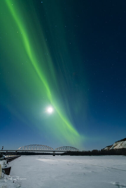 Bridge Aurora print