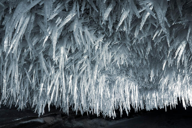Ice Art print