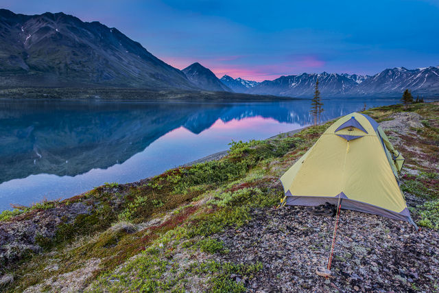 Twin Lakes Camp print