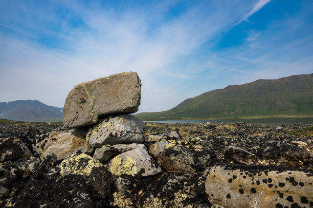 Inuksuk print