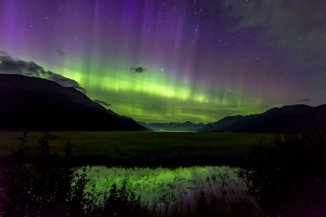 Twentymile Aurora print