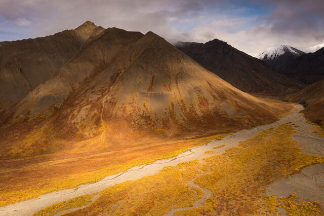 Mountain Glow print