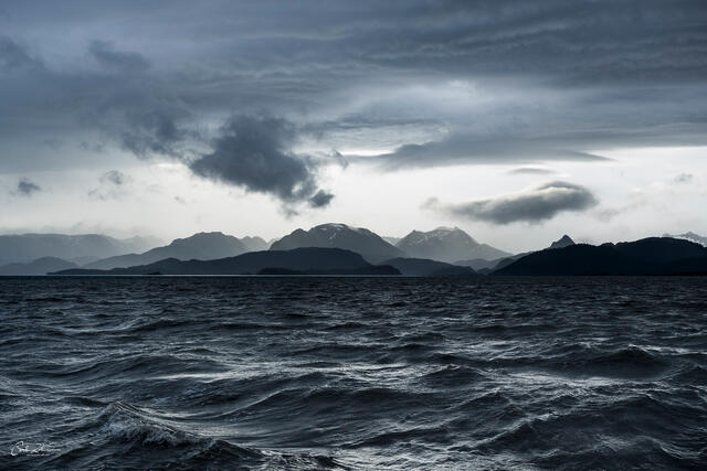 Choppy Bay print