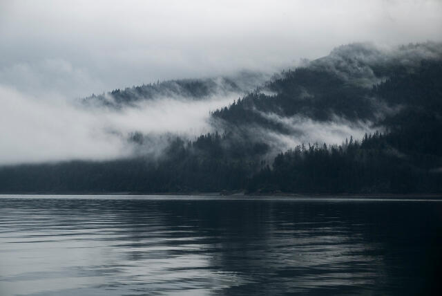 Misty Mountains print