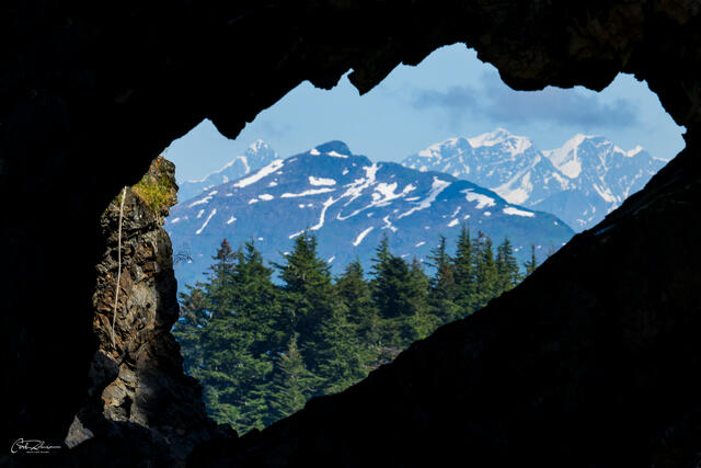 Rock Frame print