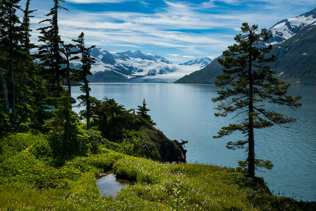 Glacial Framing print