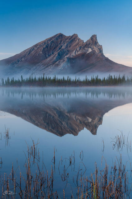 Dawn Reflection print