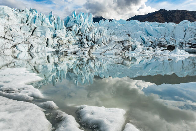 Glacial Reflection print