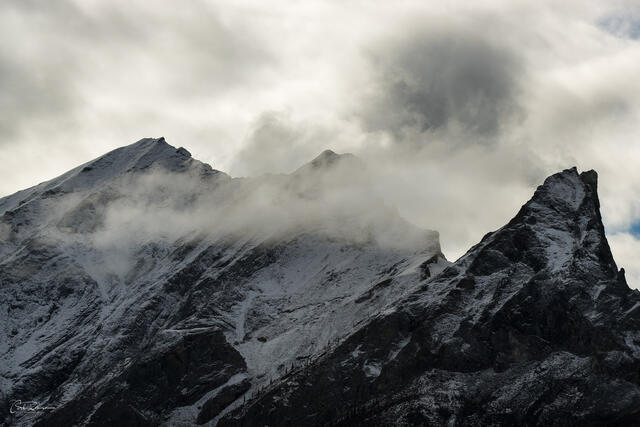 Moody Peaks print
