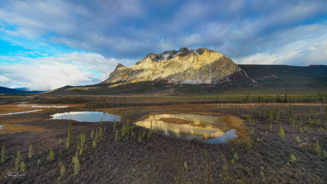Sukakpak and Ponds print