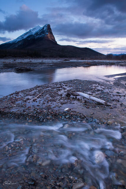 Sukakpak at Dusk print