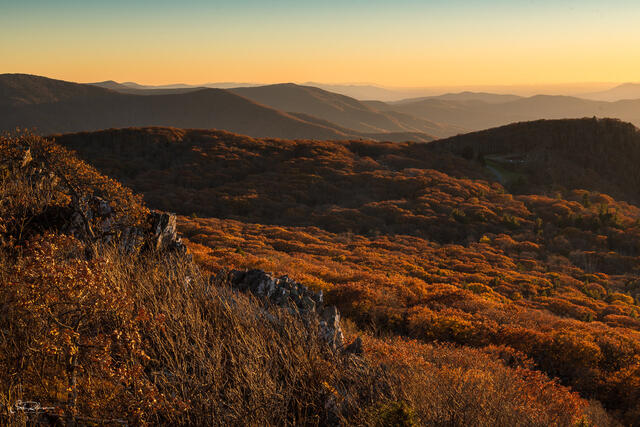 Rocks and Layers print