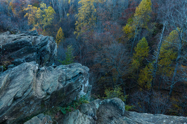 Canyon View print