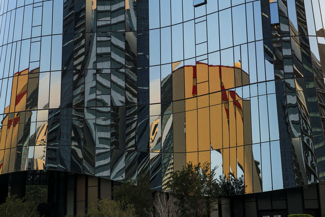 Building Reflections print