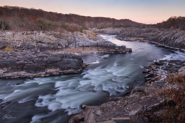 Looking Downstream print