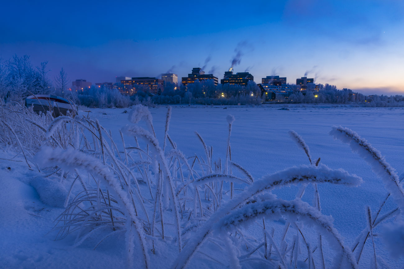 Frosty Downtown