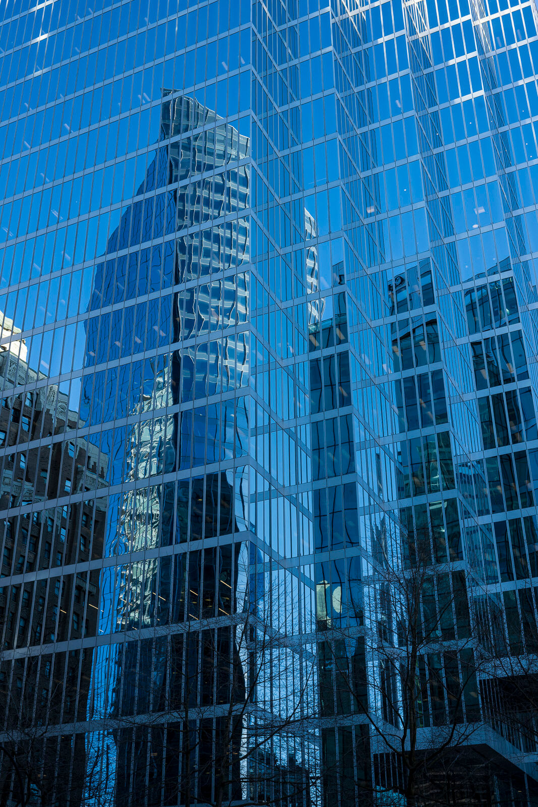 Mesmerizing shapes and reflections in downtown Vancouver, British Columbia. 