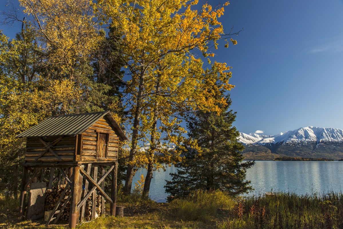 One of the places I visited during my fieldwork for my Bristol Bay book, Where Water is Gold, is a homestead across Lake Clark...